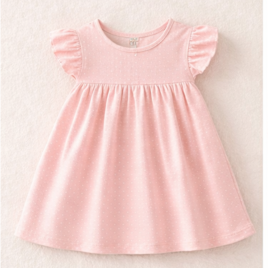 Soft Cotton Toddler Dress - Image 3