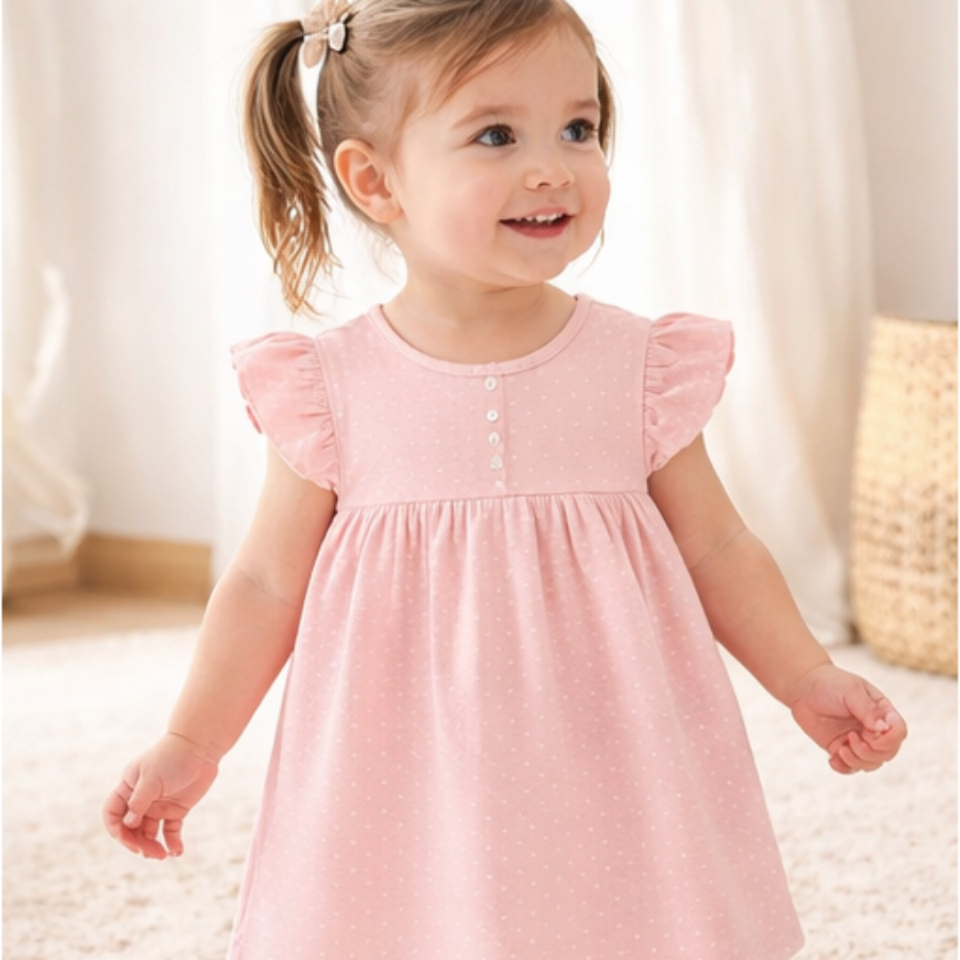 Soft Cotton Toddler Dress